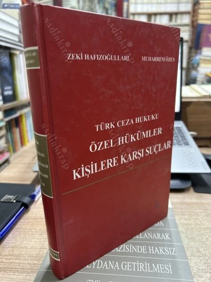 TÜRK CEZA HUKUKU - ÖZEL HÜKÜMLER KİŞİLERE KARŞI SUÇLAR / CİLTLİ ürün görseli 1