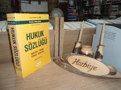 HUKUK SÖZLÜĞÜ / İNGİLİZCE - TÜRKÇE, TÜRKÇE - İNGİLİZCE ürün görseli 1