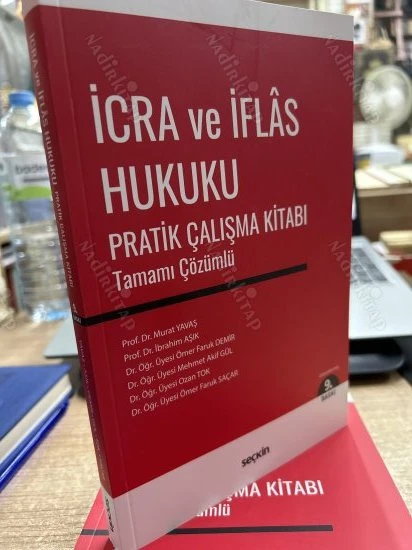 İCRA VE İFLAS HUKUKU PRATİK ÇALIŞMA KİTABI - TAMAMI ÇÖZÜMLÜ ürün görseli 1