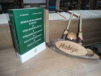 HUKUK MUHAKEMELERİ KANUNU - TÜRK MEDENİ KANUNU - TÜRK BORÇLAR KANUNU - İCRA VE İFLAS KANUNU - TEBLİGAT HUKUKU ürün görseli 1
