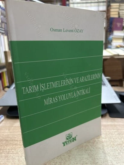 TARIM İŞLETMELERİNİN VE ARAZİLERİNİN MİRAS YOLUYLA İNTİKALİ ürün görseli 1