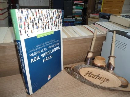 AVRUPA İNSAN HAKLARI SÖZLEŞMESİ VE AVRUPA İNSAN HAKLARI MAHKEMESİ KARARLARI IŞIĞINDA MEDENİ USUL HUKUKUNDA ADİL YARGILANMA HAKKI - CİLTLİ ürün görseli 1