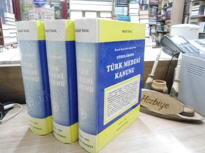 ÖRNEK KARARLARLA AÇIKLAMALI UYGULAMADA TÜRK MEDENİ KANUNU - 3 CİLT TAKIM / CİLTLİ ürün görseli 1