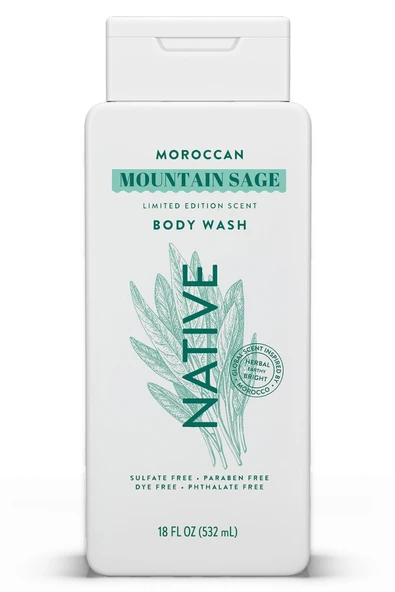 Native Moroccan Mountain Sage Duş Jeli 532ML ürün görseli 1