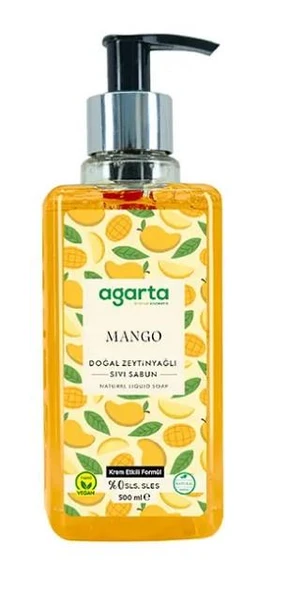 Agarta Mango Sıvı Sabun 500 Ml ürün görseli 1