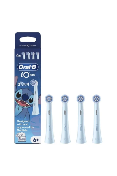 Oral-B iO Çocuk 6+ Stitch Diş Fırçası Yedek Başlığı 4 Adet ürün görseli 1