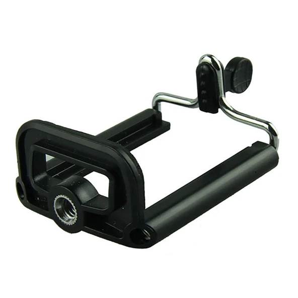 Tripod Monopod Selfie Çubuğu İçin Telefon Tutucu ürün görseli 1