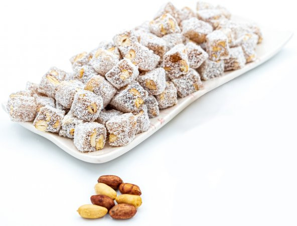 Dadak Lokum ve Kuruyemiş Yerfıstıklı Mini Lokum 2 Kg ürün görseli 1