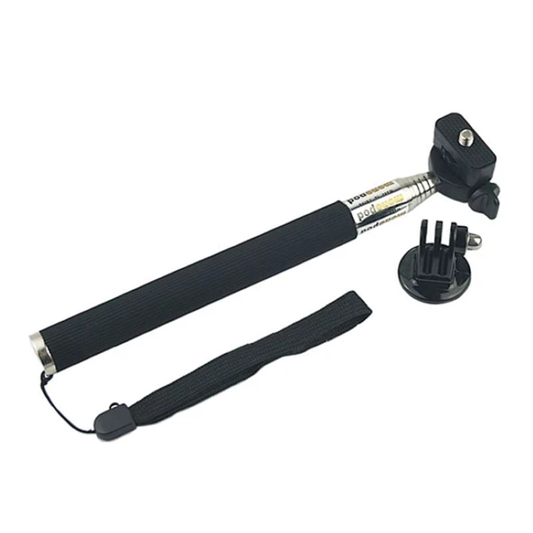 Tüm Aksiyon Kameralara Uyumlu Metal Monopod + Tripod Adaptörü ürün görseli 1