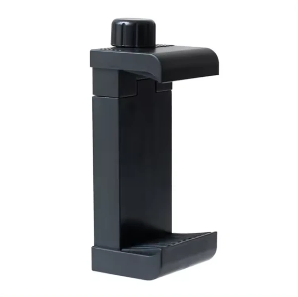 Tripod Monopod Selfie Çubuğu İçin Ayarlanabilir Telefon Tutucu Aparat ürün görseli 1