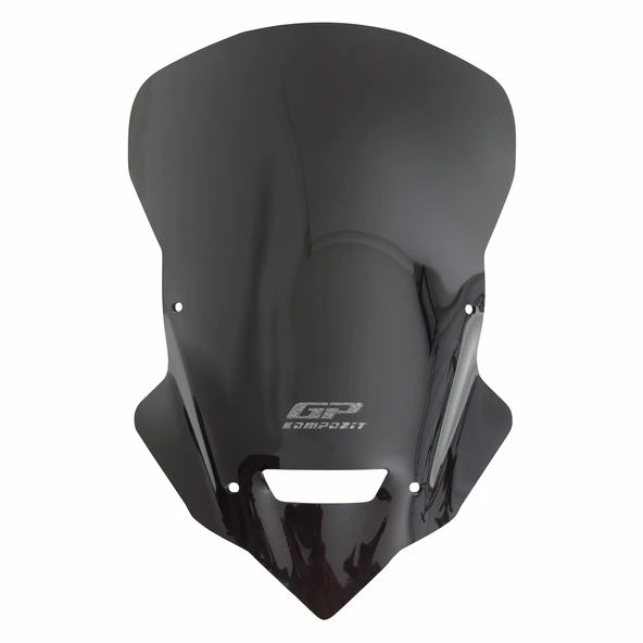 GP Kompozit Bajaj Dominar 250 / 400 2017-2024 Uyumlu Ön Cam Siyah ürün görseli 1