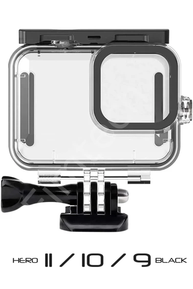 Gopro Hero 9 / 10 / 11 Black Uyumlu 40m Su Geçirmez Kap Housing ürün görseli 1