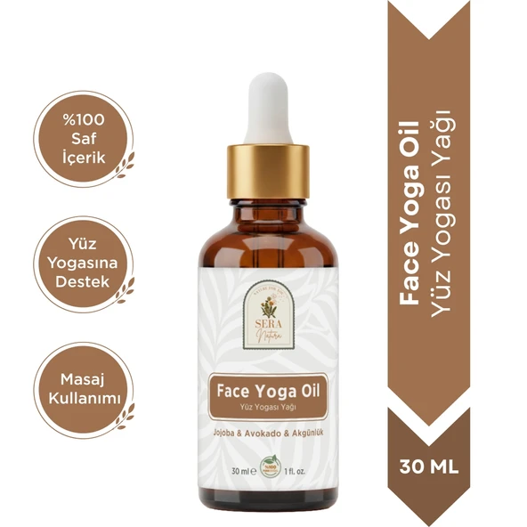Face Yoga Oil Yüz Yogası Yağı 30 ml %100 Saf ürün görseli 1