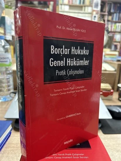 BORÇLAR HUKUKU GENEL HÜKÜMLER PRATİK ÇALIŞMALARI - GELİŞTİRİLMİŞ 11. BASKI ürün görseli 1
