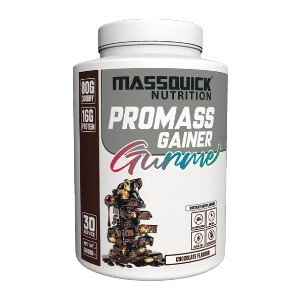 MassGainer Çikolata Aromalı 3000g - 30 Servis ürün görseli 1