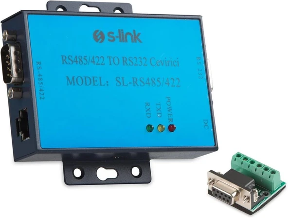 S-Link SL-RS485/422 RS485/422 TO RS232 Çevirici Teşhir ürün görseli 1