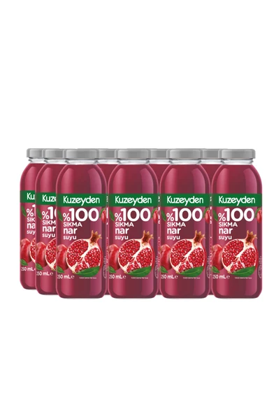 %100 Sıkma Nar Suyu (12x250ml) ürün görseli 1