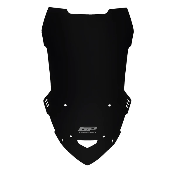 GP Kompozit Yamaha NMAX 125 / 155 2021-2024 Uyumlu Ön Cam Siyah ürün görseli 1
