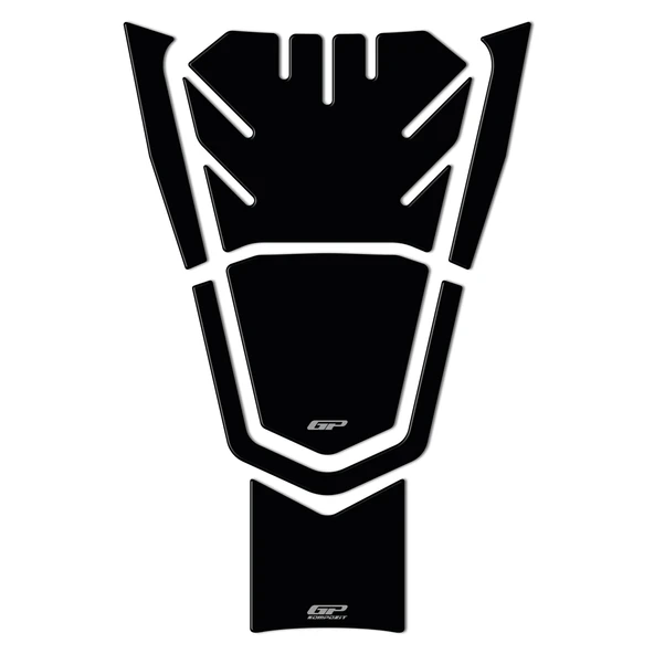 GP Kompozit Honda PCX 125 2021-2024 Uyumlu Tank Pad Siyah ürün görseli 1