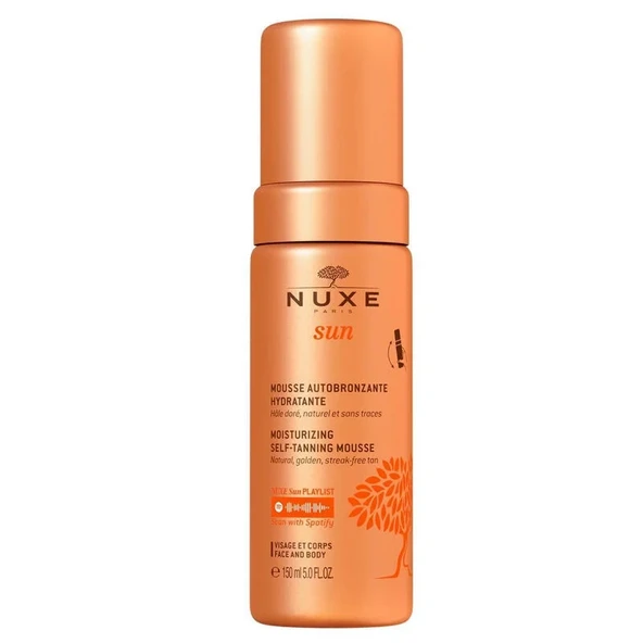 NUXE SUN MOİSTURİZİNG SELF TANNİNG MOUSSE 150 ML ürün görseli 1