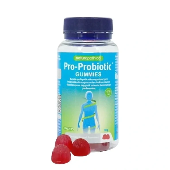 NATUROPATHİCO PRO-PROBİOTİC GUMMİES 30 ADET ürün görseli 1