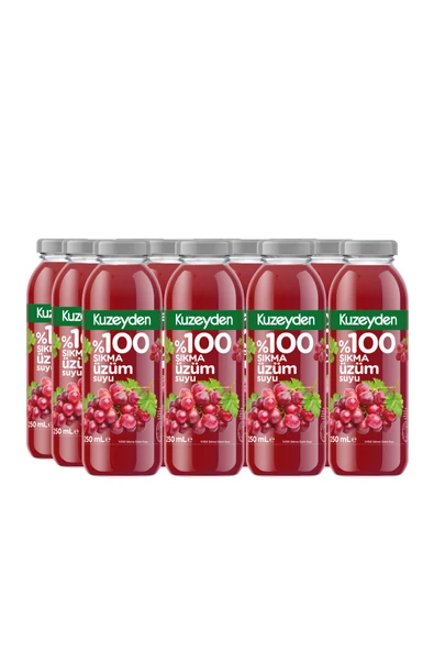 %100 Sıkma Üzüm Suyu (12x250ml) ürün görseli 1