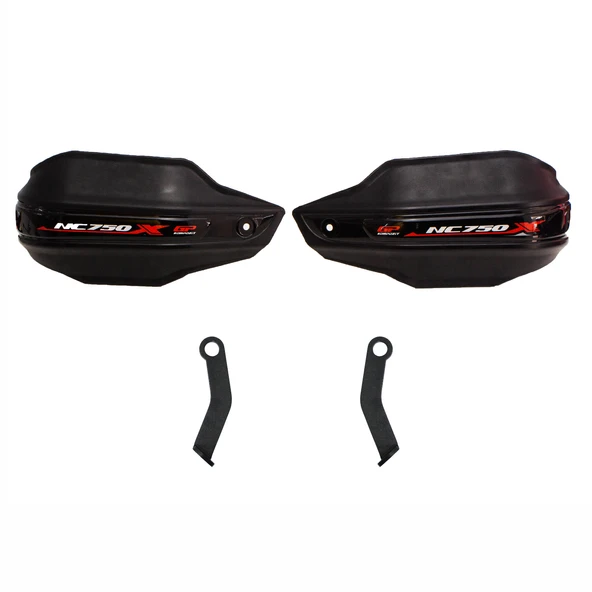 GP Kompozit Honda NC 750 X 2012-2025 Uyumlu Plastik Elcik Koruma Siyah ürün görseli 1