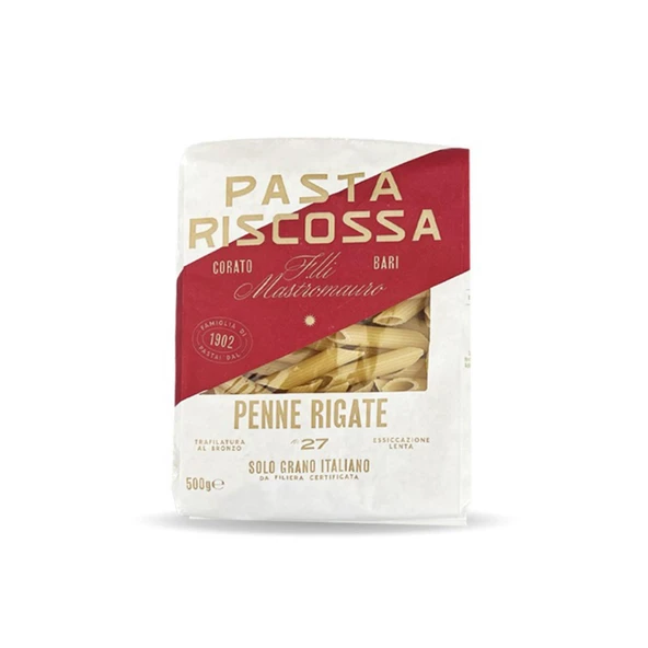Riscossa Penne Rigate Kalem Makarna 500 g e ürün görseli 1