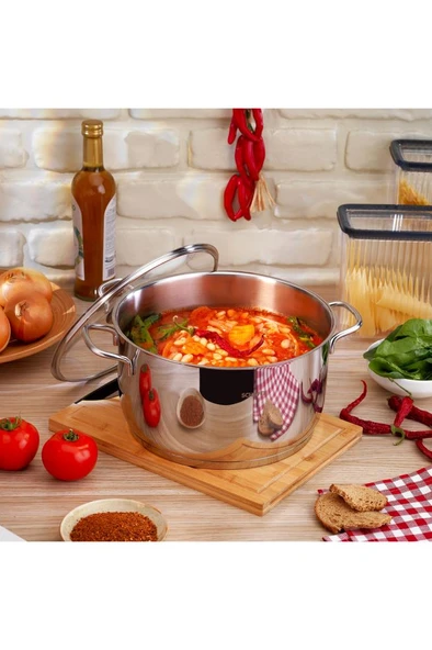 Held Çelik Derin Tencere 26 Cm 2 Parça-Inox ürün görseli 1