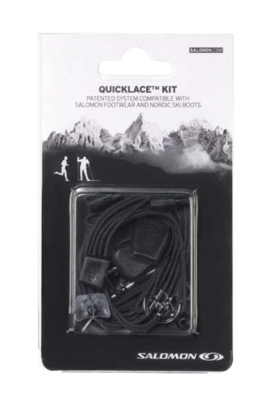 Salomon Black Quiklace Kit Sprey L32667200 ürün görseli 1