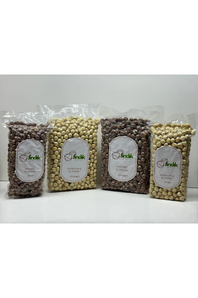 1.5 KG KAVRULMUŞ FINDIK 1.5 KG NATUREL FINDIK ürün görseli 1