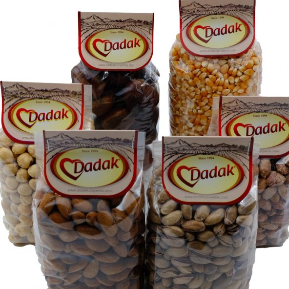Dadak Lokum ve Kuruyemiş Yılbaşı Çerez Sepeti Exclusive ürün görseli 1