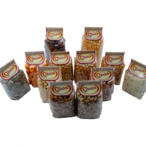 Dadak Lokum ve Kuruyemiş Yılbaşı Çerez Sepeti Special ürün görseli 1