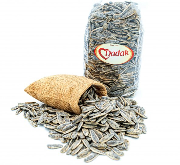 Dadak Lokum ve Kuruyemiş Kavrulmuş Siyah Tuzlu Çekirdek 500 Gram ürün görseli 1