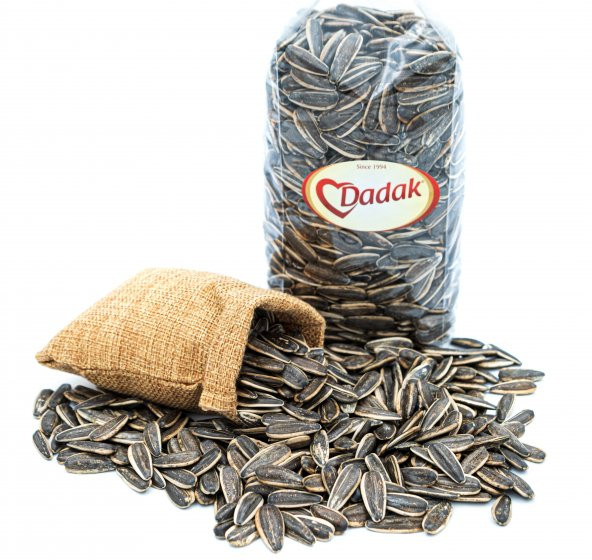 Dadak Lokum ve Kuruyemiş Kavrulmuş Siyah Tuzsuz Çekirdek 1Kg ürün görseli 1