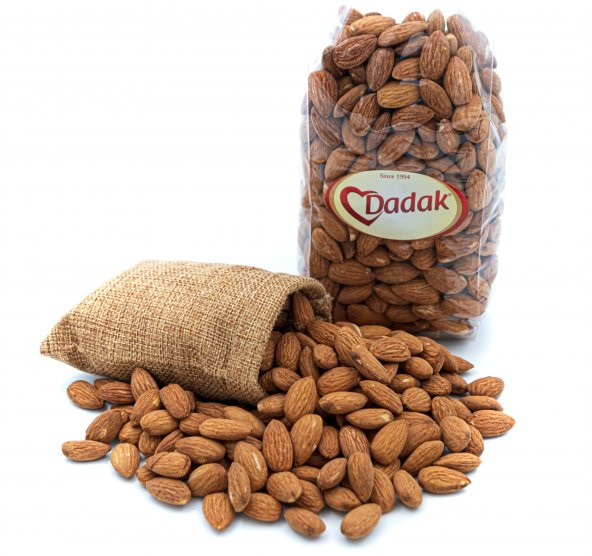 Dadak Lokum ve Kuruyemiş Badem 500 Gram (Kavrulmuş) ürün görseli 1