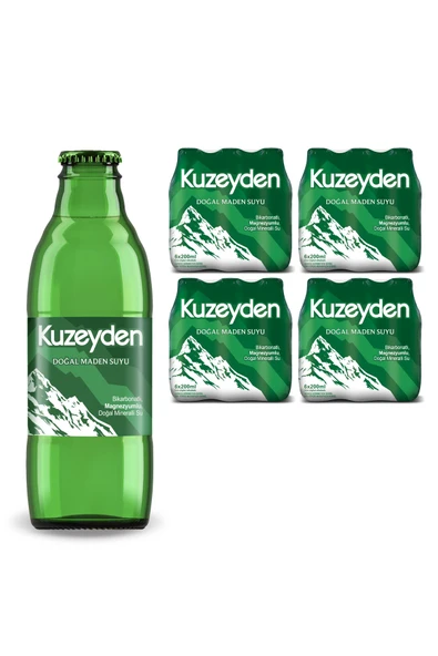 Doğal Maden Suyu 24x200ml ürün görseli 1