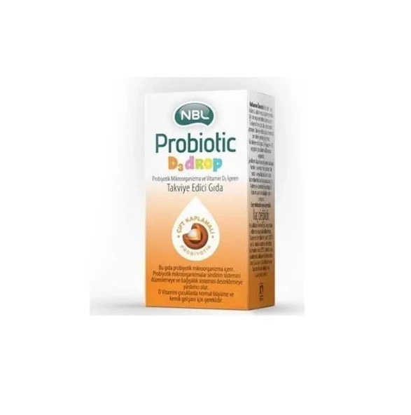 NBL PROBİOTİC D3 DROP DAMLA 7,5 ML ürün görseli 1