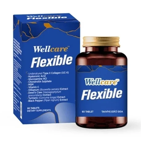 WELLCARE COLLAGEN FLEXİBLE EKLEM 60 TABLET ürün görseli 1