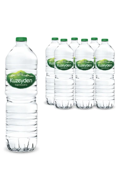 Doğal Mineralli Su (6x1.5 L) ürün görseli 1