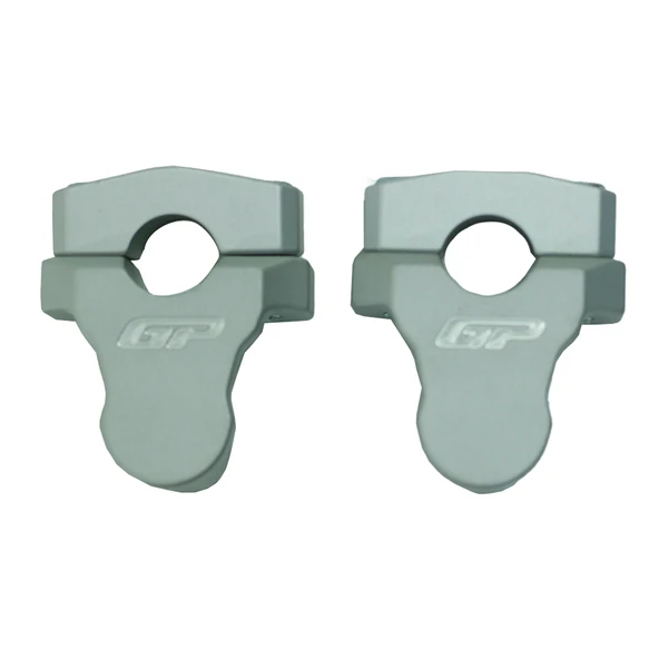 GP Kompozit Bajaj Dominar 250 / 400 2017-2024 Uyumlu Gidon Yükseltme 22mm Gri ürün görseli 1