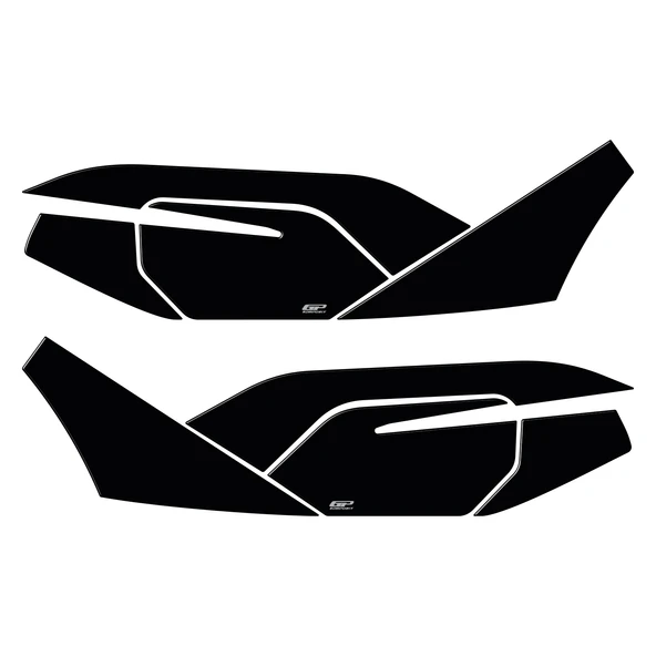 GP Kompozit Honda PCX 125 2021-2024 Uyumlu Yan Alt Ayak Pad Siyah ürün görseli 1