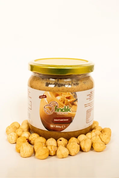 Şekerli Fındık Ezmesi 350 gr %85 Fındık (pancar şekeri) ürün görseli 1