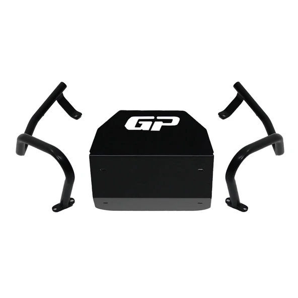 GP Kompozit Honda CRF250L 2013-2024 Uyumlu Karter ve Motor Koruma Demiri Siyah ürün görseli 1