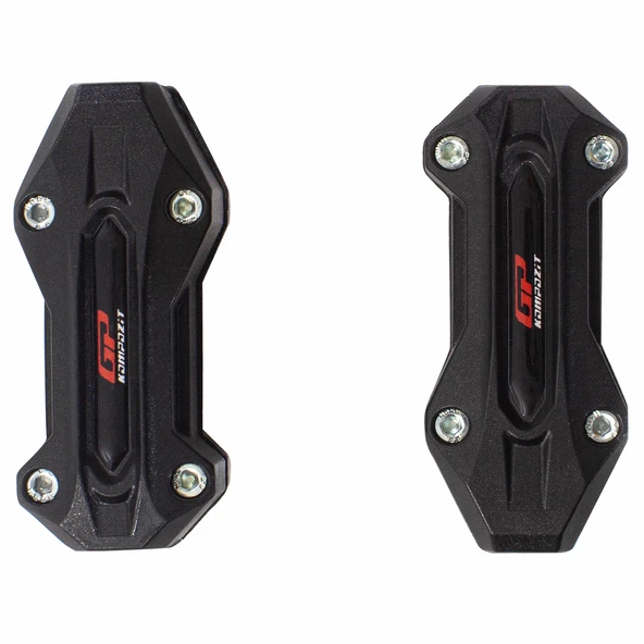 GP Kompozit Universal 11 CM Motor Koruma Demiri Plastiği Siyah ürün görseli 1