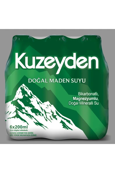 Doğal Maden Suyu (6x200ml) ürün görseli 1