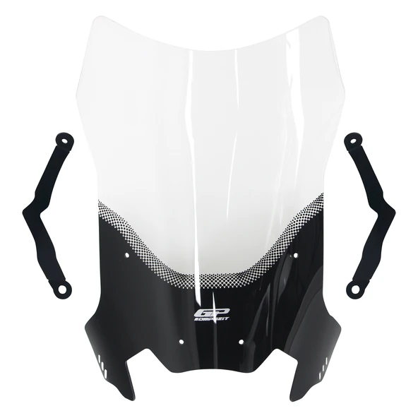 GP Kompozit CF Moto 250 CL-X 2022-2024 Uyumlu Ön Tur Camı Şeffaf ürün görseli 1