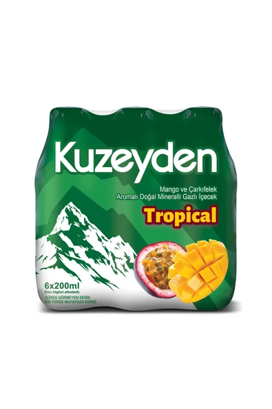 Maden Suyu Tropikal 6x200 ml ürün görseli 1