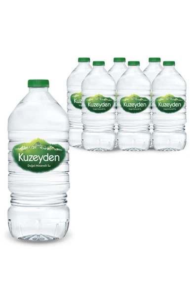 Doğal Mineralli Su (6x1 L) ürün görseli 1