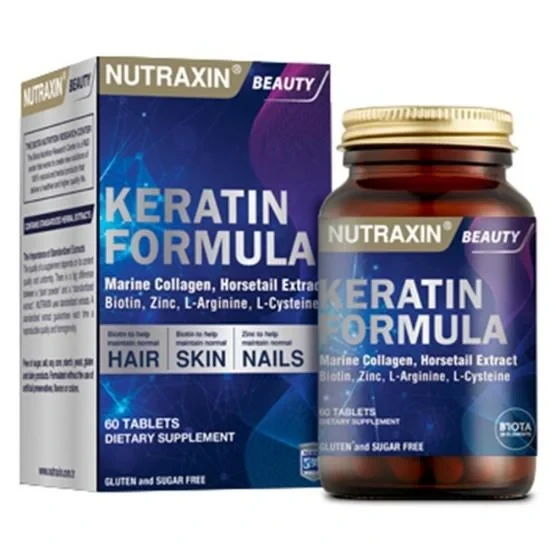 NUTRAXİN KERATİN FORMULA 60 TABLET ürün görseli 1